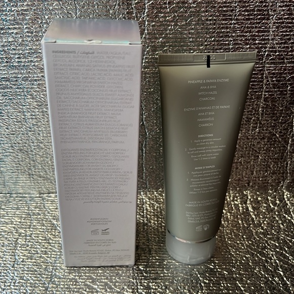 Huda Yo Detox Charcoal Face & Body Enzyme Scrub - Picture 2 of 3